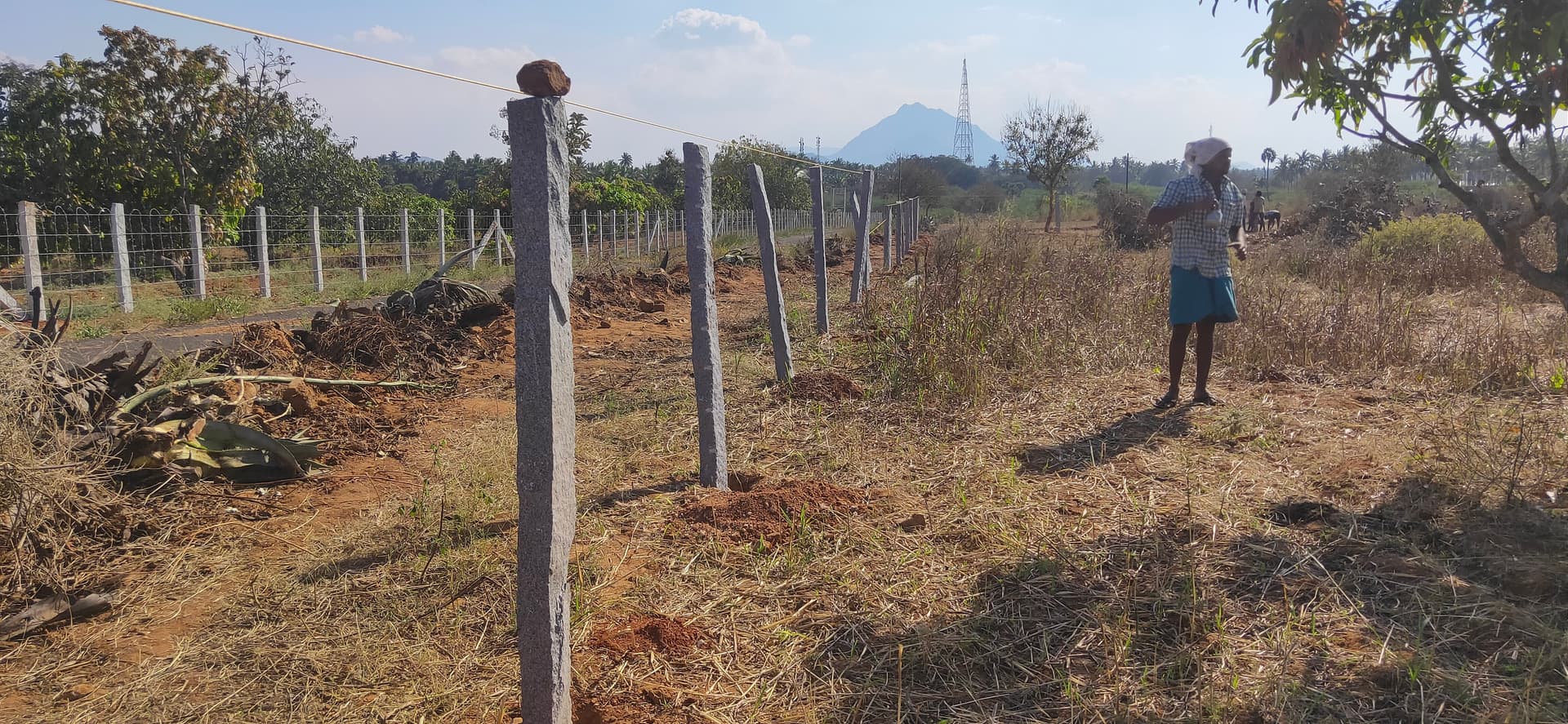 Fencing work in Erode — Navi Fencing project 3