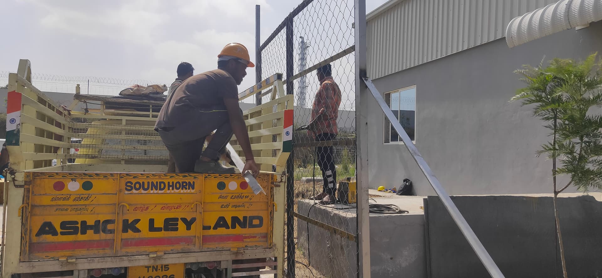 Fencing project site